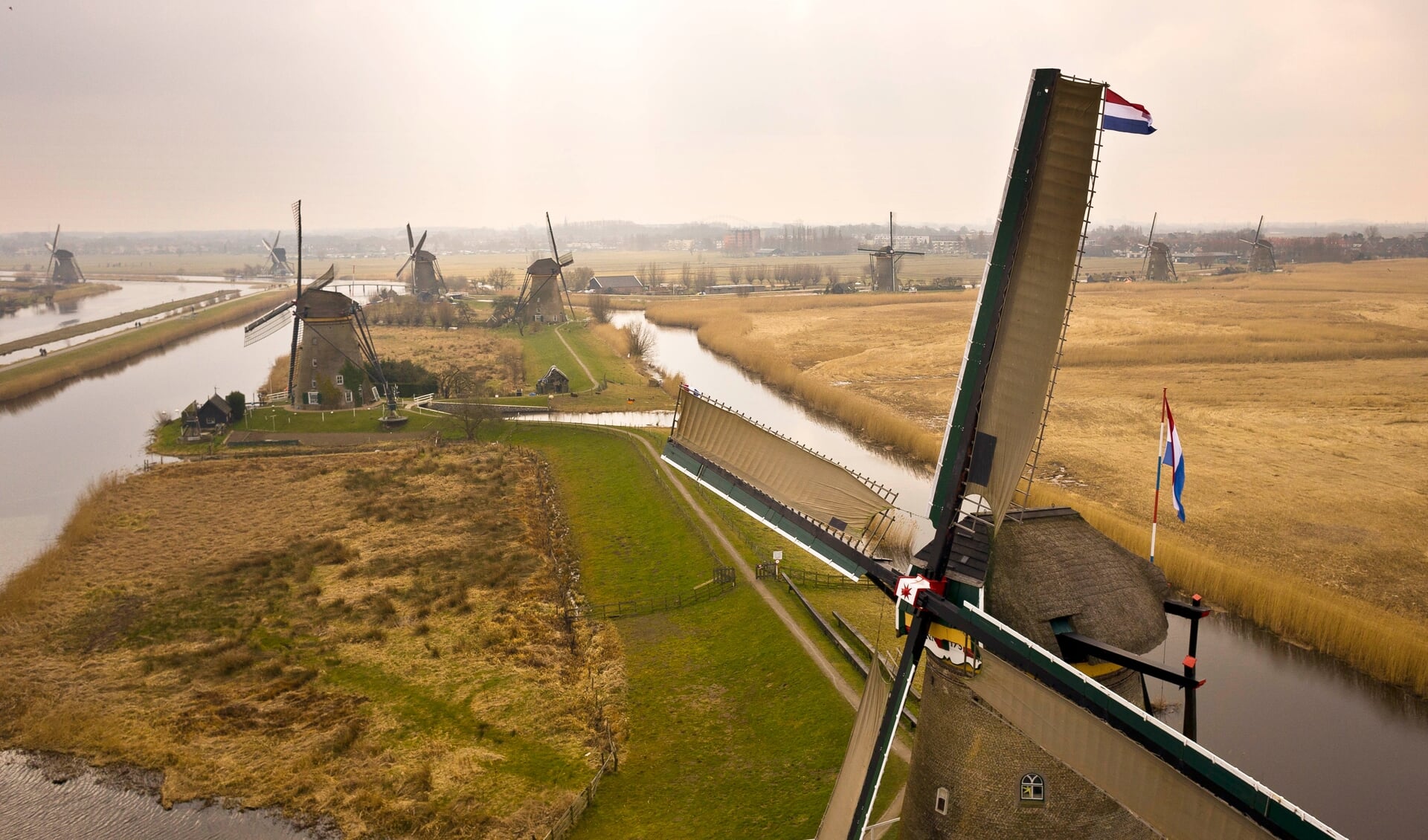 Het molencomplex van Kinderdijk-Elshout staat precies 25 jaar op de werelderfgoedlijst van UNESCO.