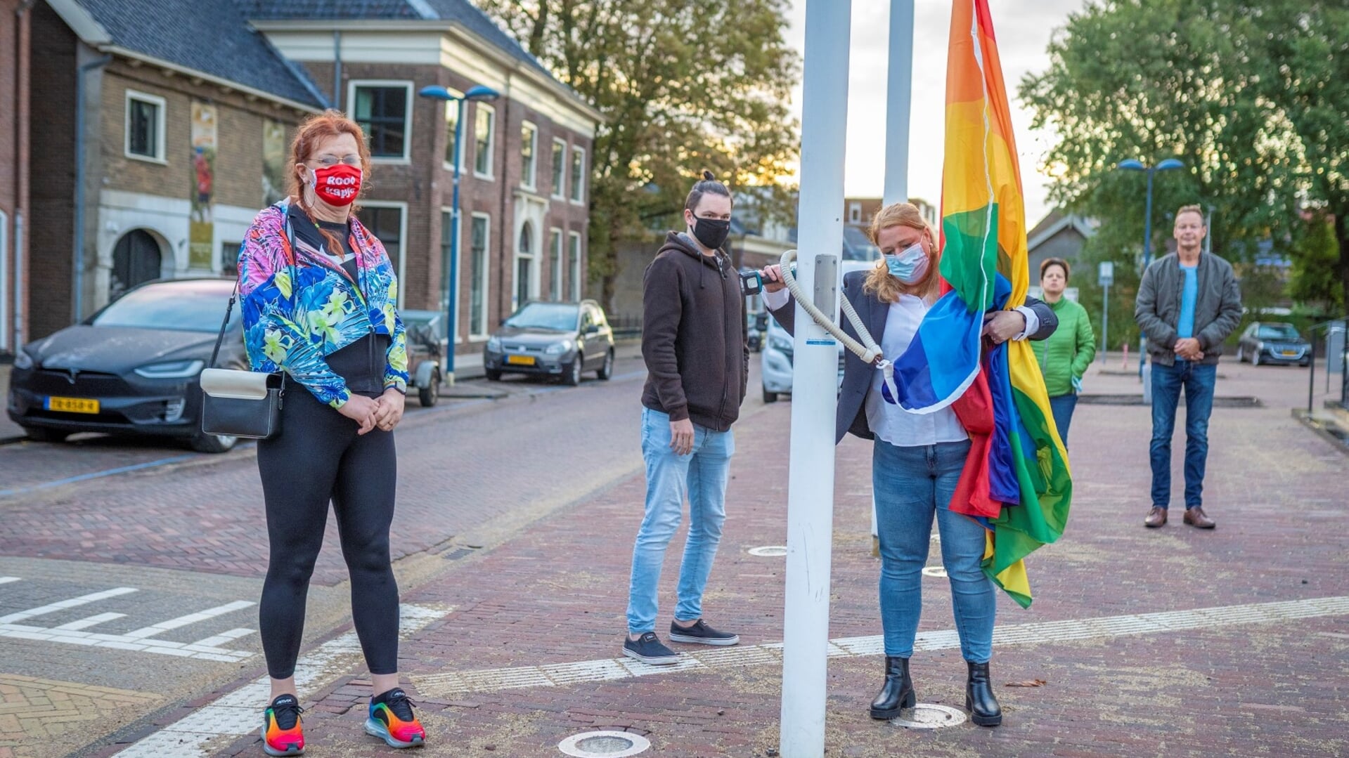 • In oktober 2020 werd voor de eerste keer de regenboogvlag gehesen bij het gemeentehuis.