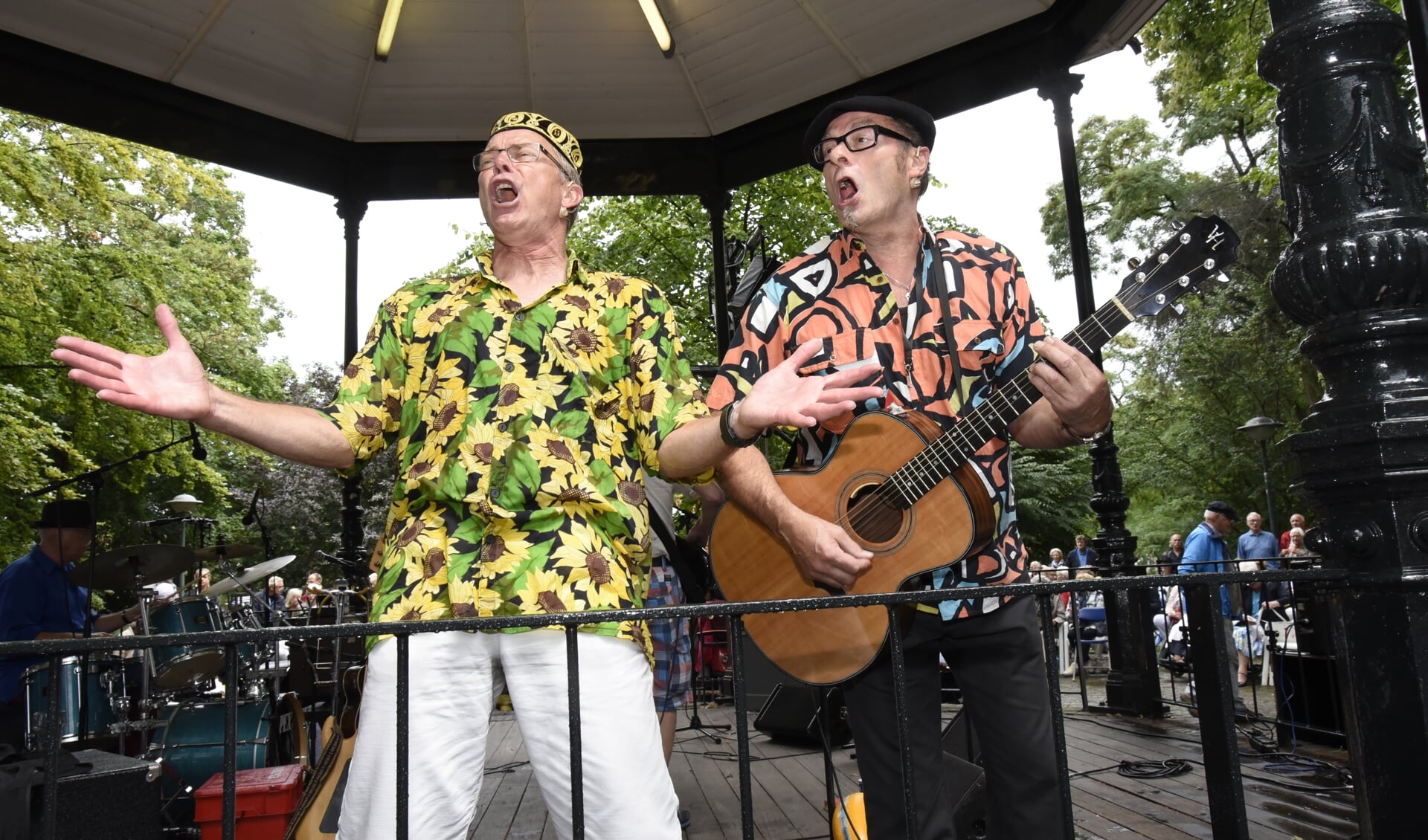 De Goudse band Kees Faessen Rolwagensteeg.