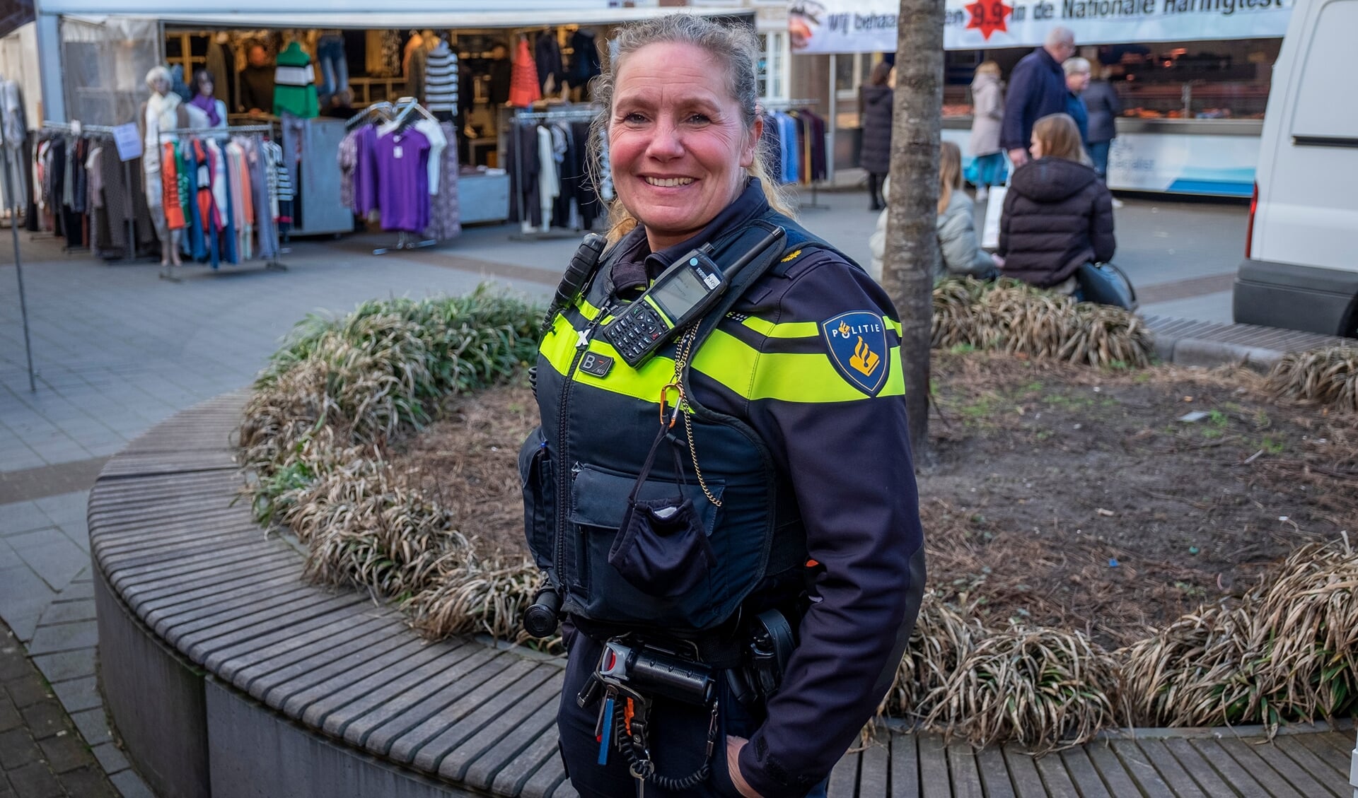 Natalie van Hoorn is sinds drie maanden wijkagent in Krimpen aan de Lek. 