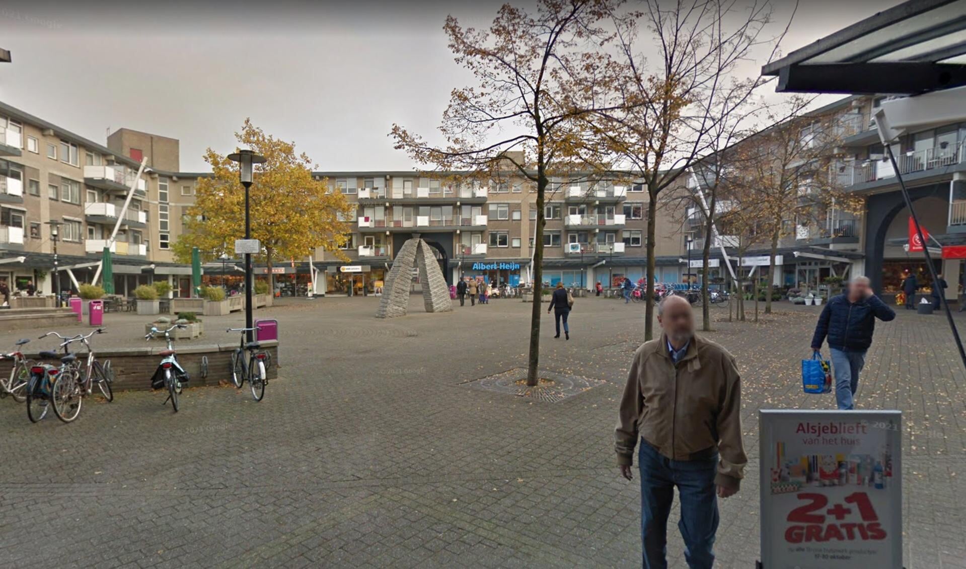 Het Muntplein in Nieuwegein.