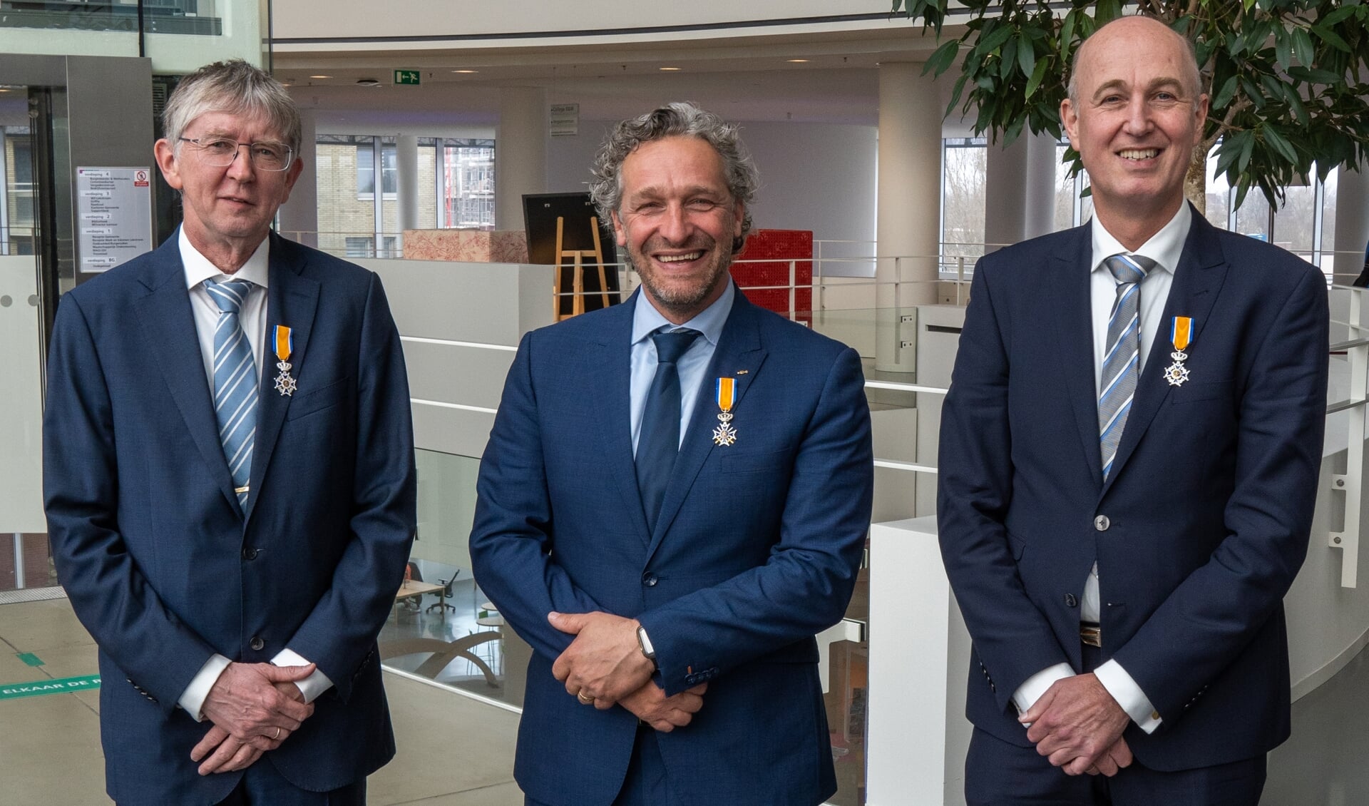 V.l.n.r. Martin Monrooij, Mark Snoeren en Henk-Jan Schat.