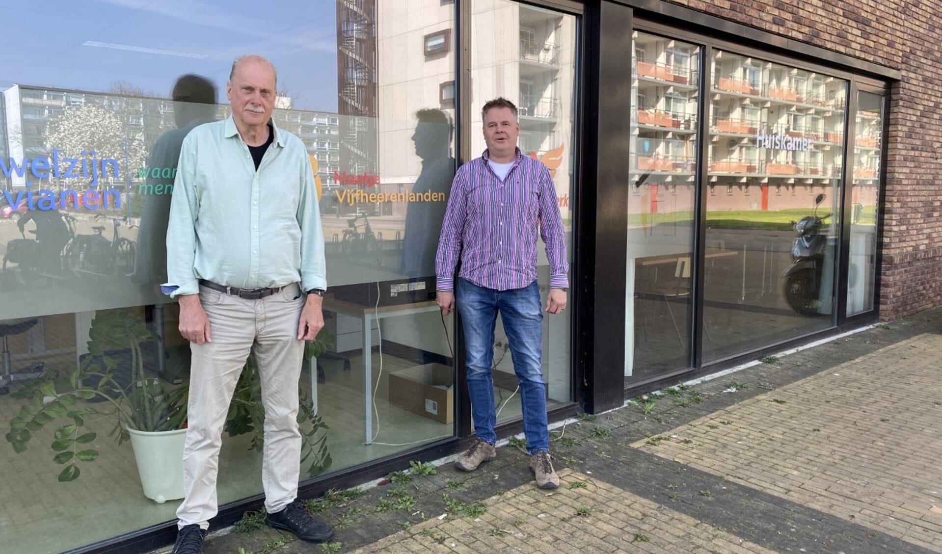 • Jan Geereking en Jean-Pierre Scheerings van Maatje Vijfheerenlanden.