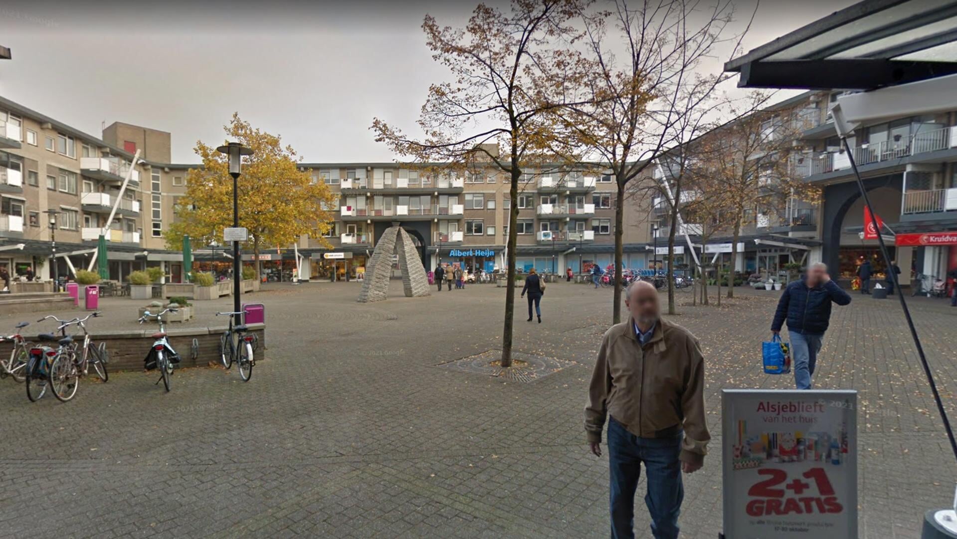 Het Muntplein in Nieuwegein.