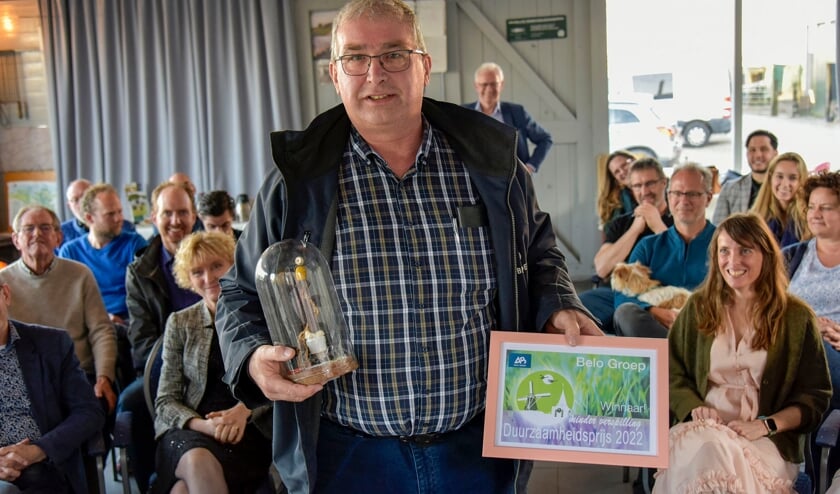 <p>Directeur Arie Belo was blij verrast, maar had er totaal niet op gerekend. </p>
