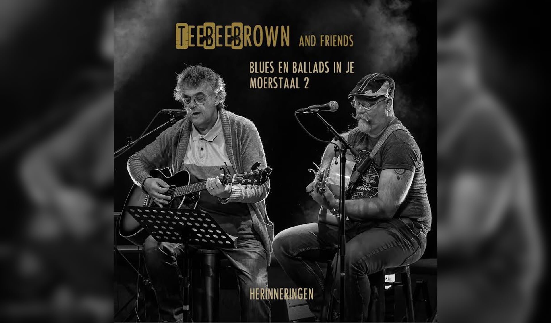• De cover van het nieuwe album van TeeBeeBrown.