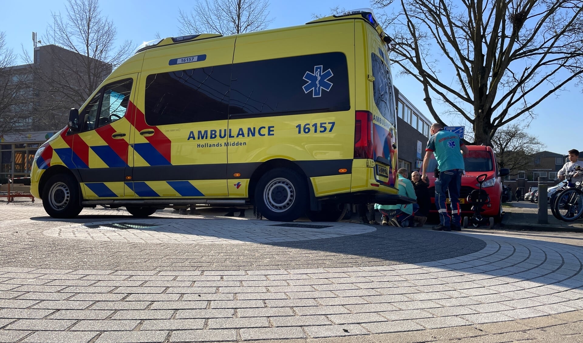 Vrijdagmiddag is een kind gewond geraakt bij ongeval in Schoonhoven.