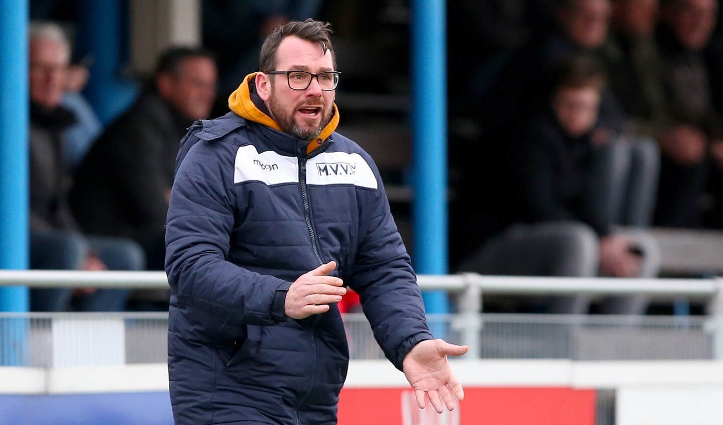 • Robin Berendsen, interim-trainer bij MVV58.