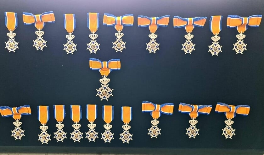 22 lintjes voor de gedecoreerden in Molenlanden
