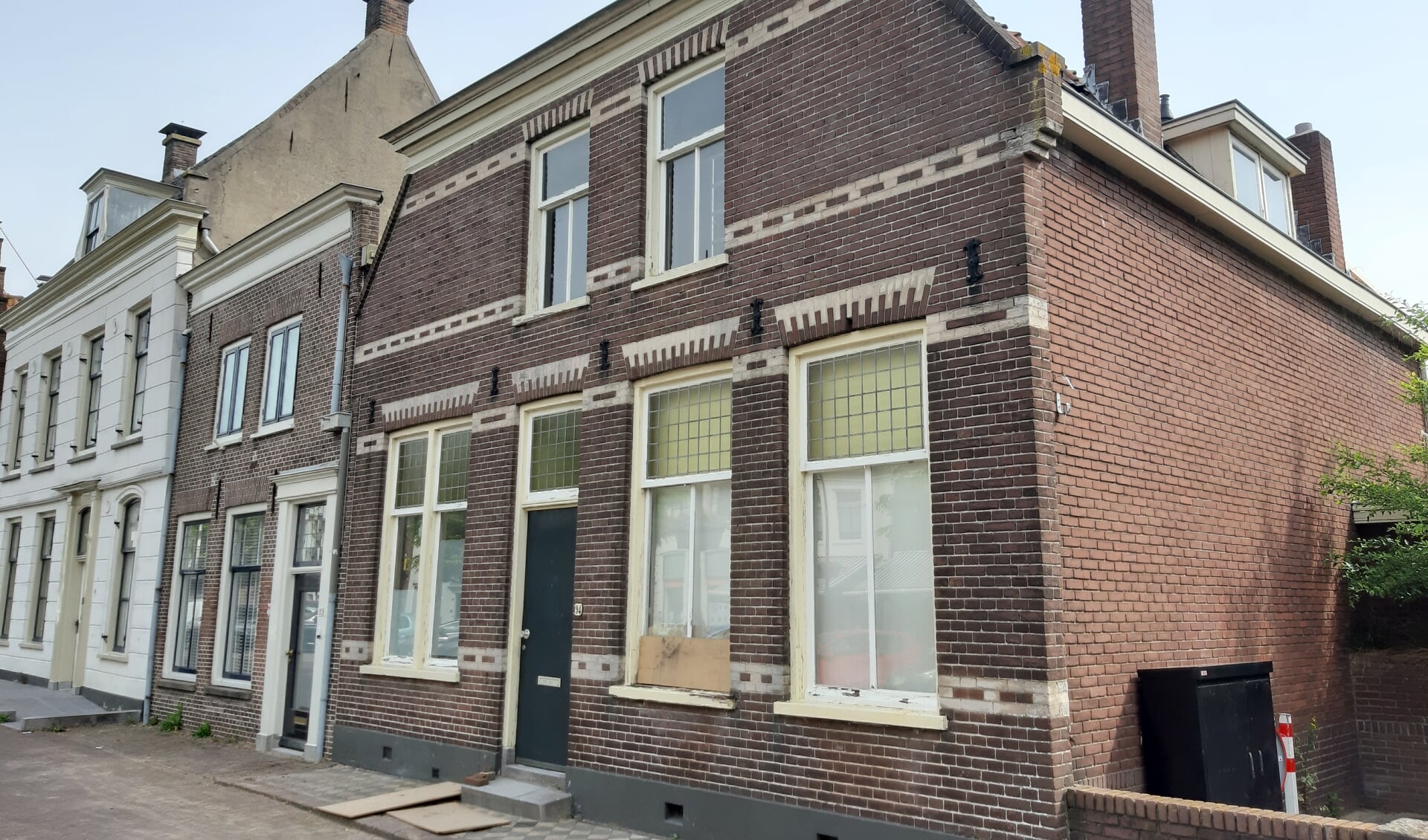 • De woning aan de Voorstraat.