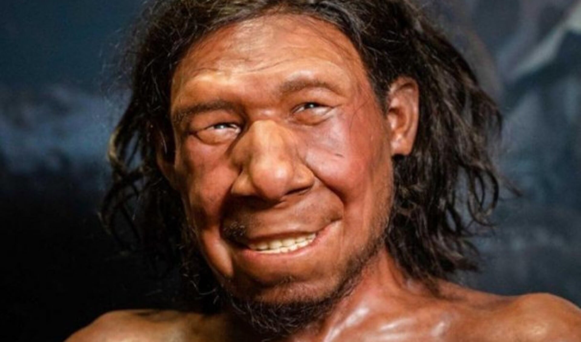 Cursisten kunnen, met behulp van gipsmallen, gezichten van Neanderthalers maken en deze zelf met verf invullen.