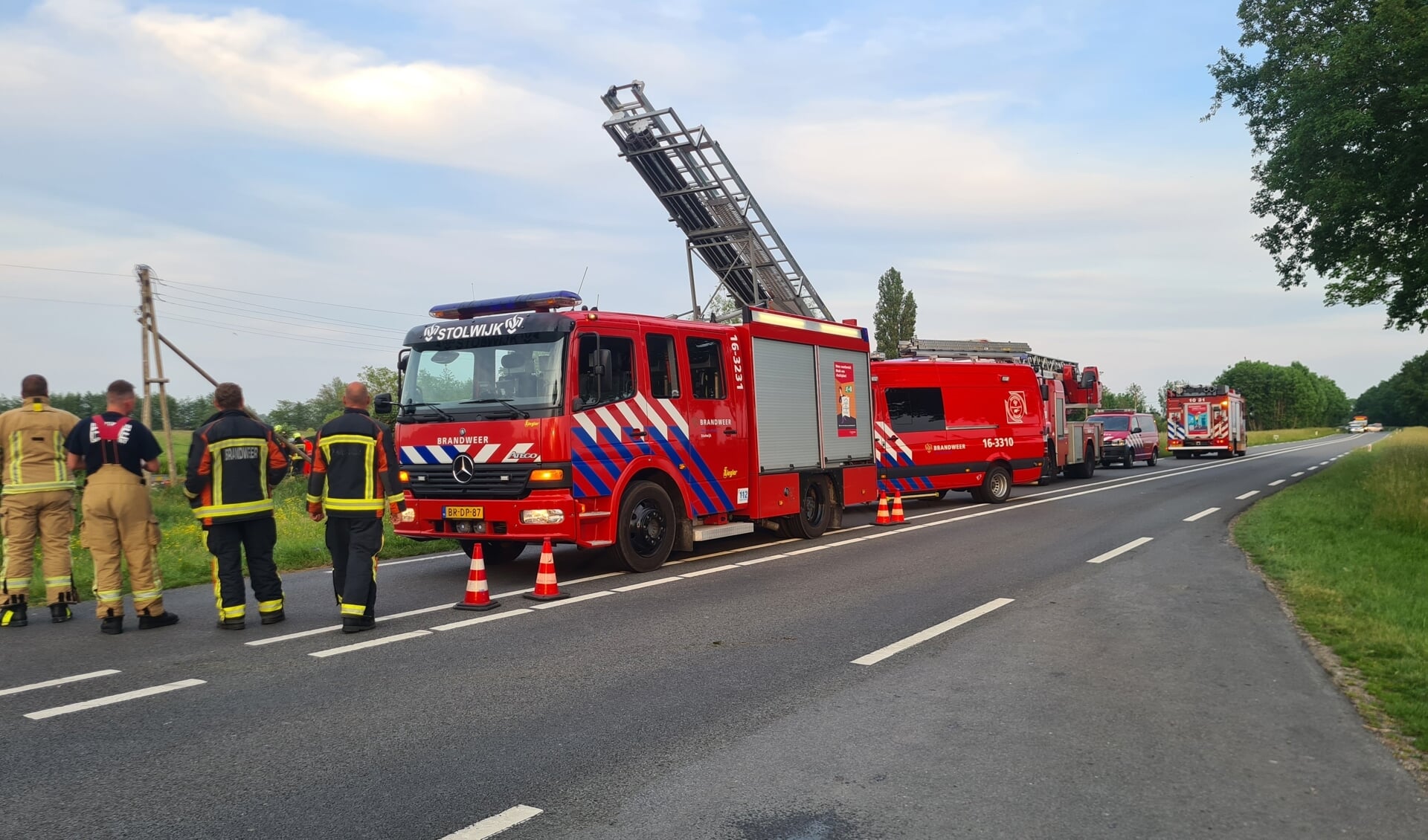 STOLWIJK - Zondagavond 22 mei rond 20.30 uur heeft een ernstig ongeval plaatsgevonden 