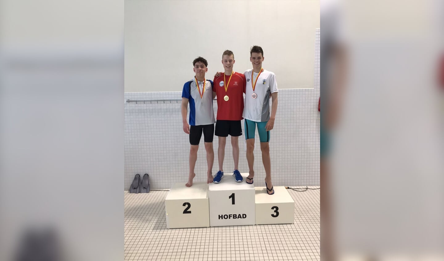 Gouds zwemsucces voor Roan van der Weide.