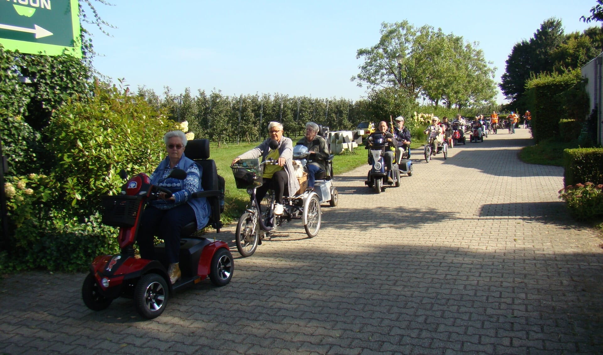 Deelnemers aan Flipje op wielen hebben al meerdere toertochten gemaakt