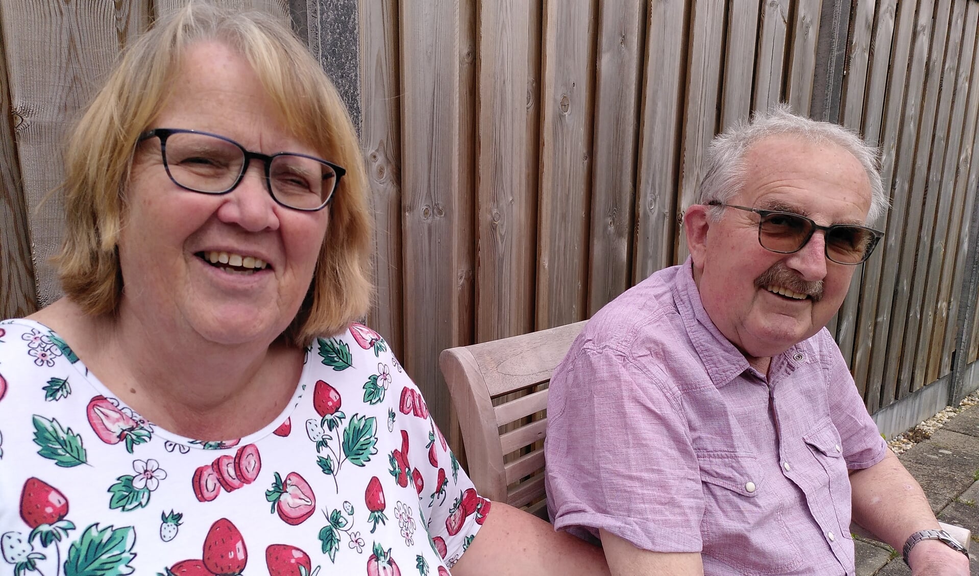 • Ingrid en Bart van der Meijden, trouwe bezoekers van het Alzheimer Café.