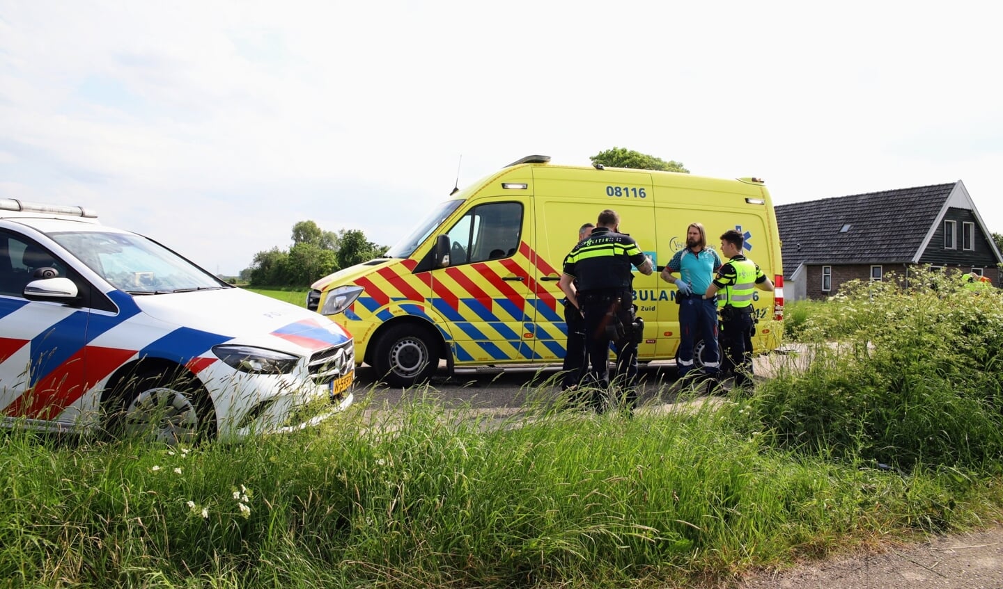 Veel schade bij ongeval op Bommelsestraat in Ophemert