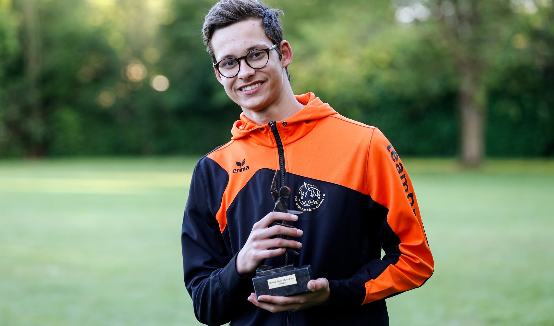 Lars de Kooter won de Altena Sport Award in de categorie jeugd.