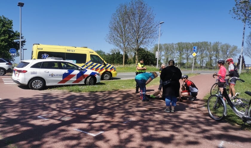 Eenzijdig ongeval wielrenner