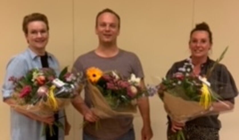 <p>V.l.n.r.: Zwanette van der Stelt, Jesse Klerk en Inge Schalken.</p>