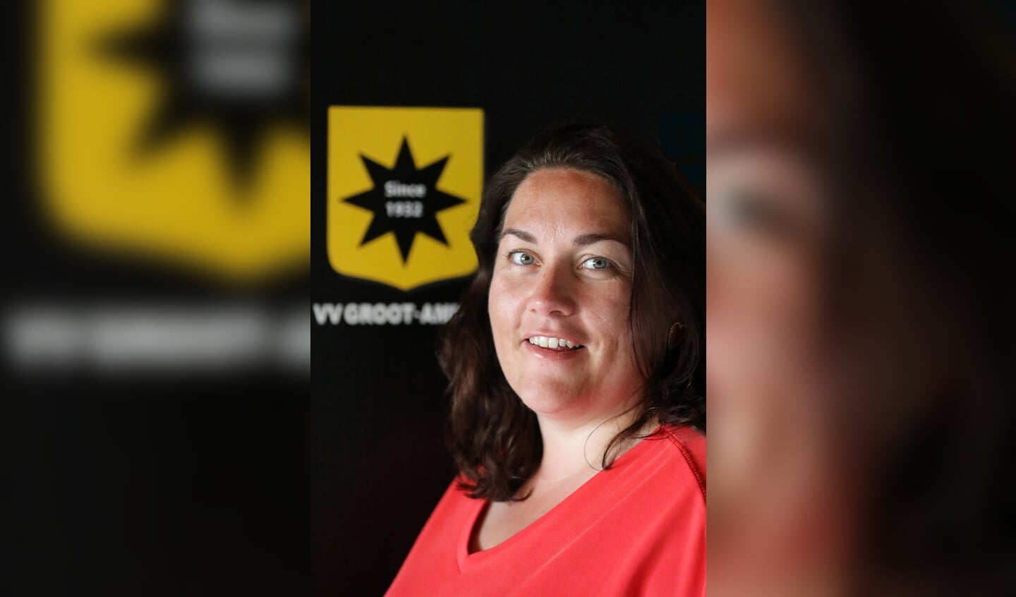 • Marijke Bouter, de nieuwe voorzitter van de sponsorcommissie van de jarige vv Groot-Ammers.