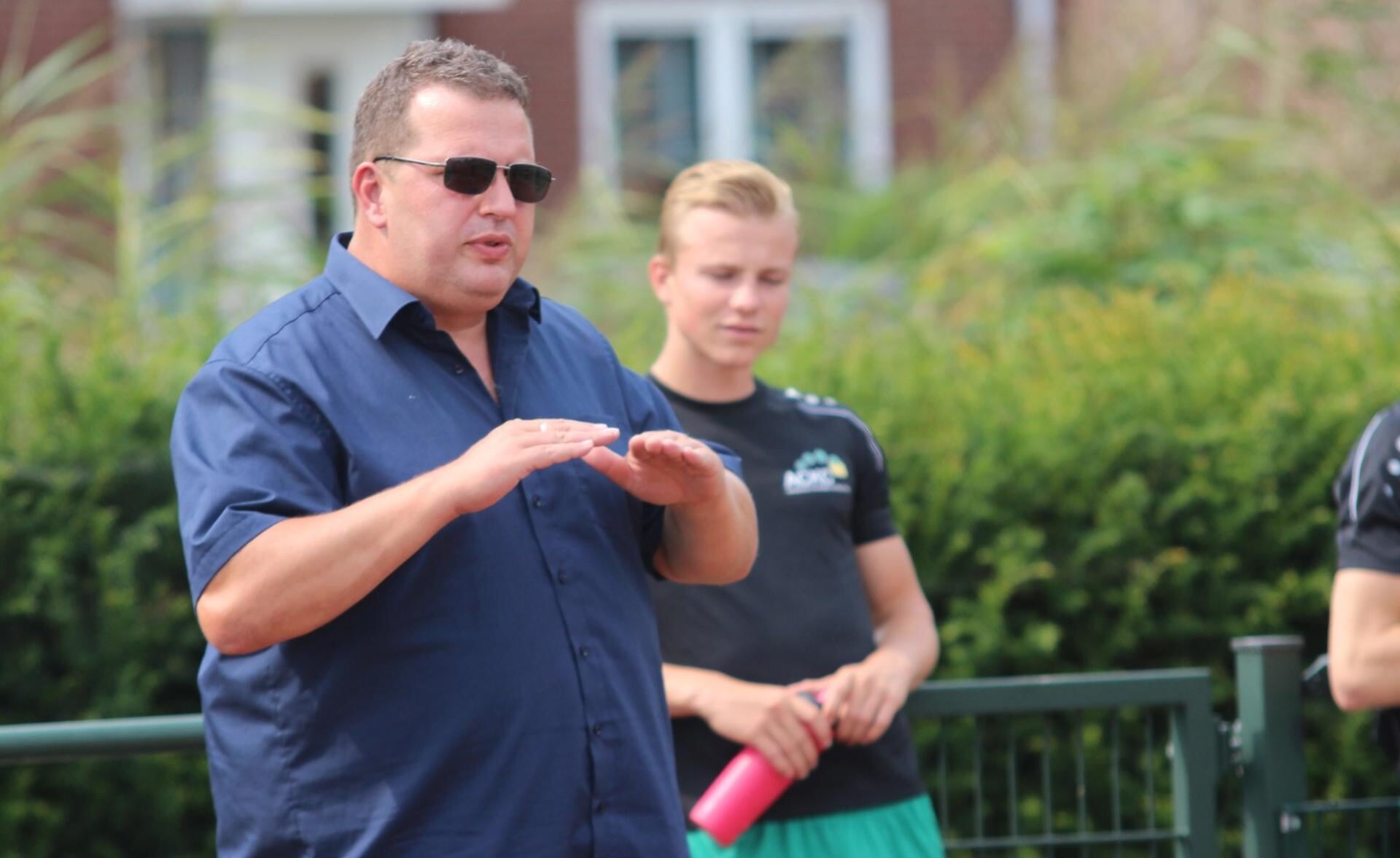 • Archieffoto van trainer Dick van Houwelingen.