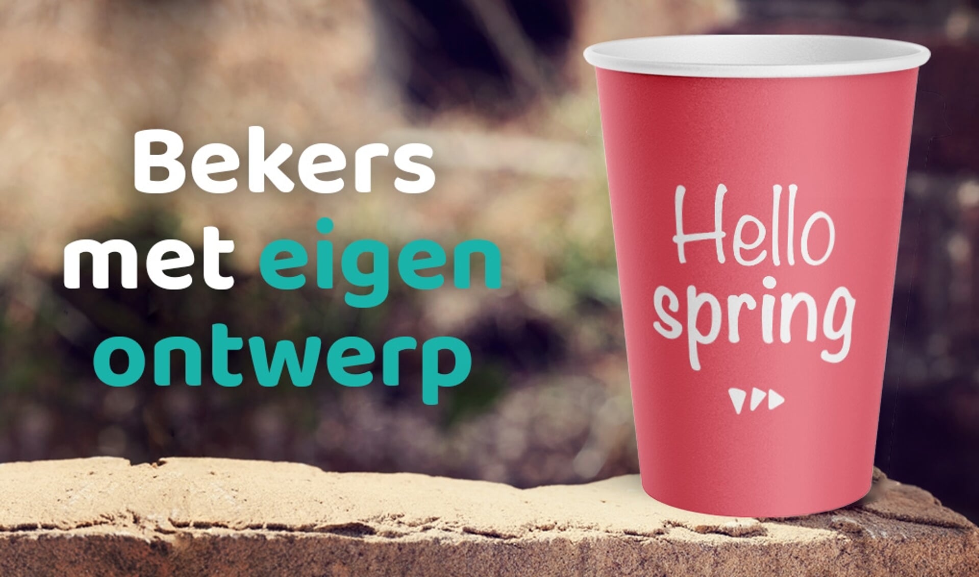 Bedrukte koffiebekers van Ekocups.nl