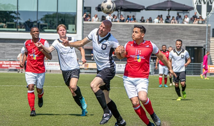 • Asperen en Leerdam Sport speelden op de laatste speeldag nog tegen elkaar. 