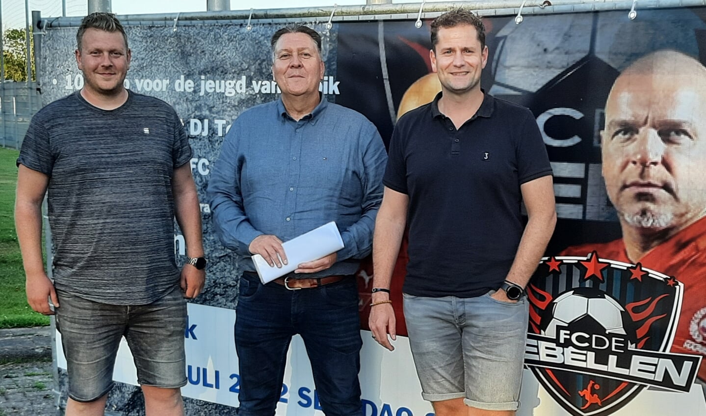 Foto v.l.n.r. Rick Bouwman, Robert Bakker en Tony Haars