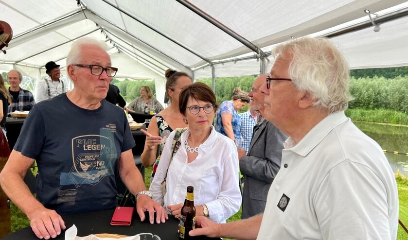 Gezellige drukte bij molenaars