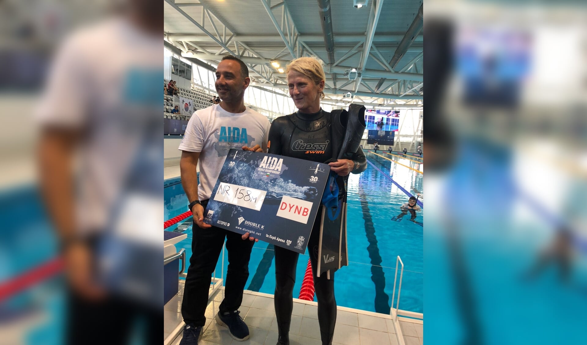 • Karin Prins: wereldrecord onderwaterzwemmen.