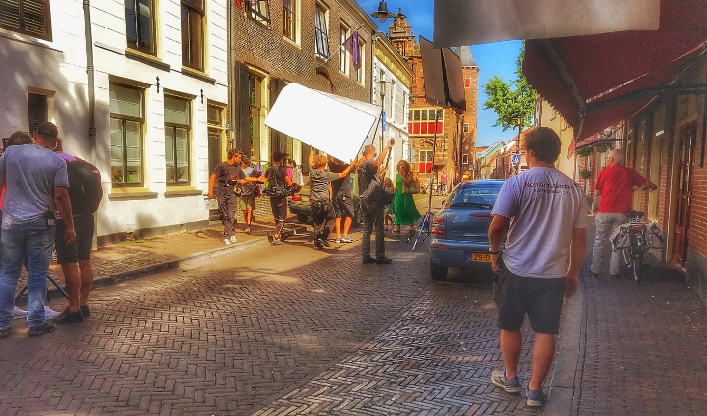 • Filmopnames in de Havenstraat. 