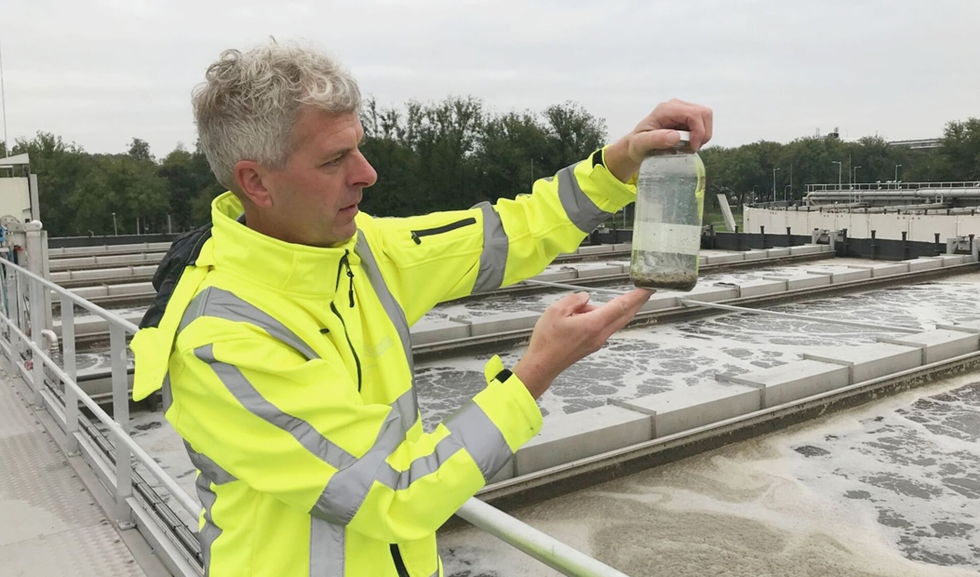 De rioolwaterzuivering in Utrecht.
