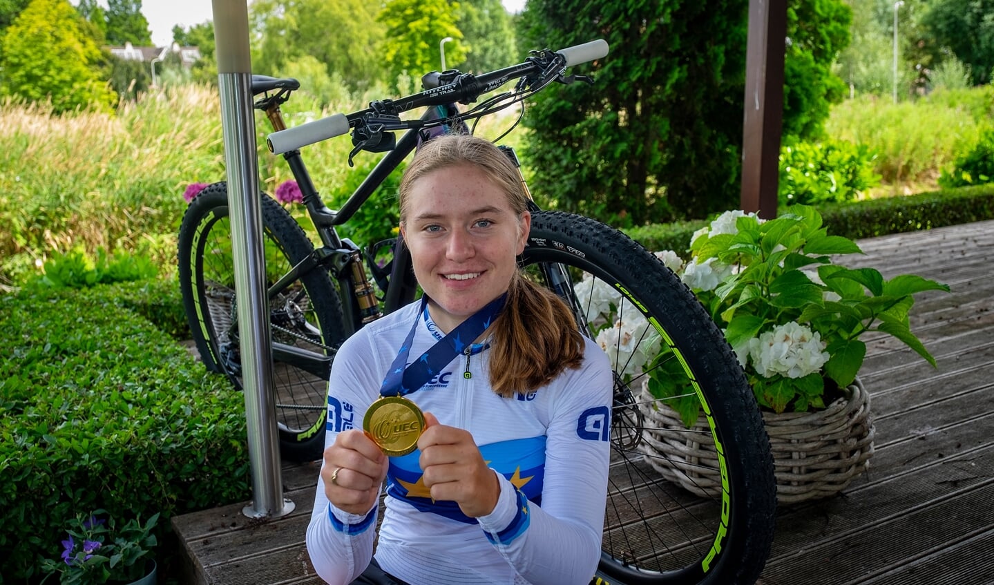 • Lauren Molengraaf: ook op het EK in Portugal weer succesvol.