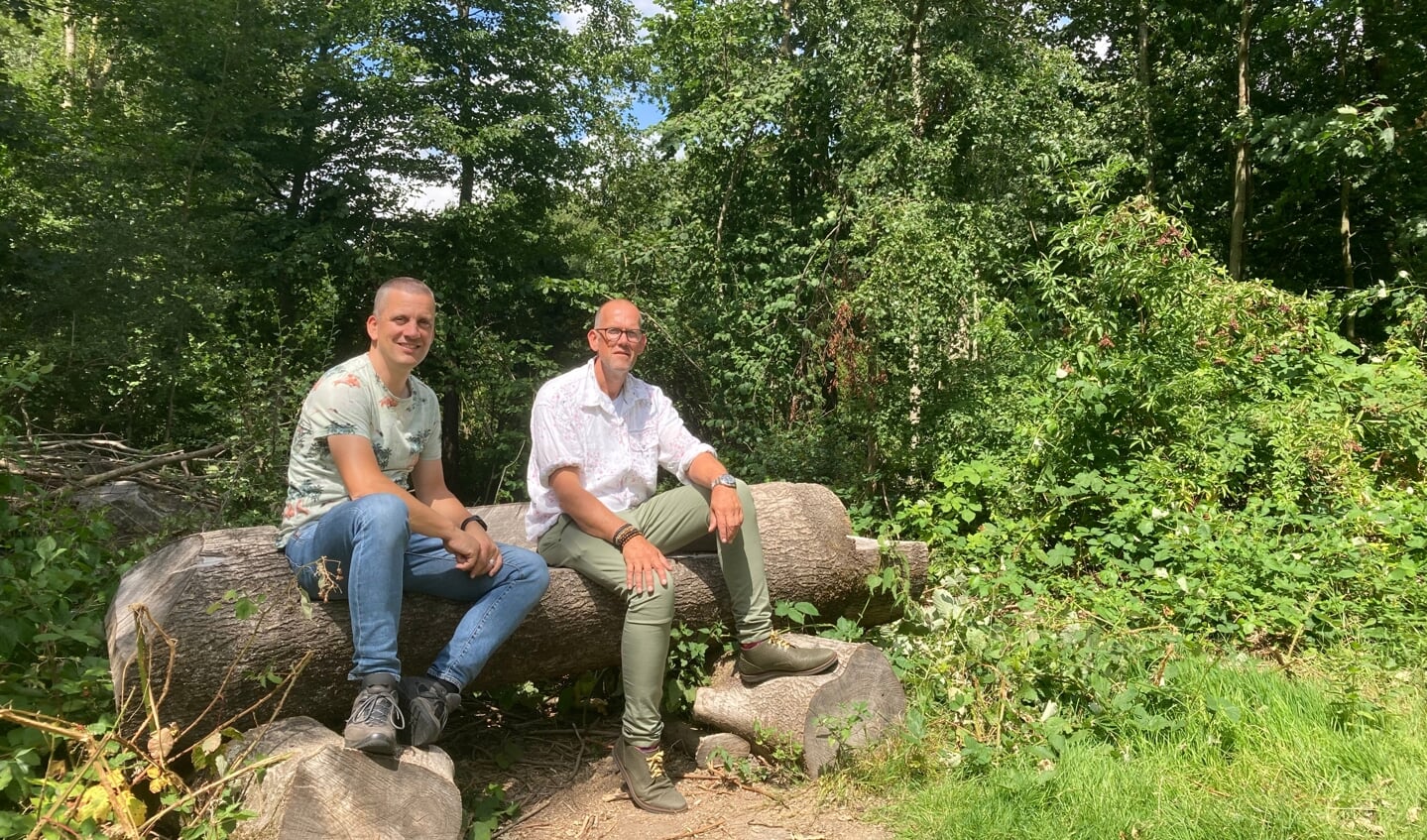 • Johan van Zijl (links) en Henk van Mullem.