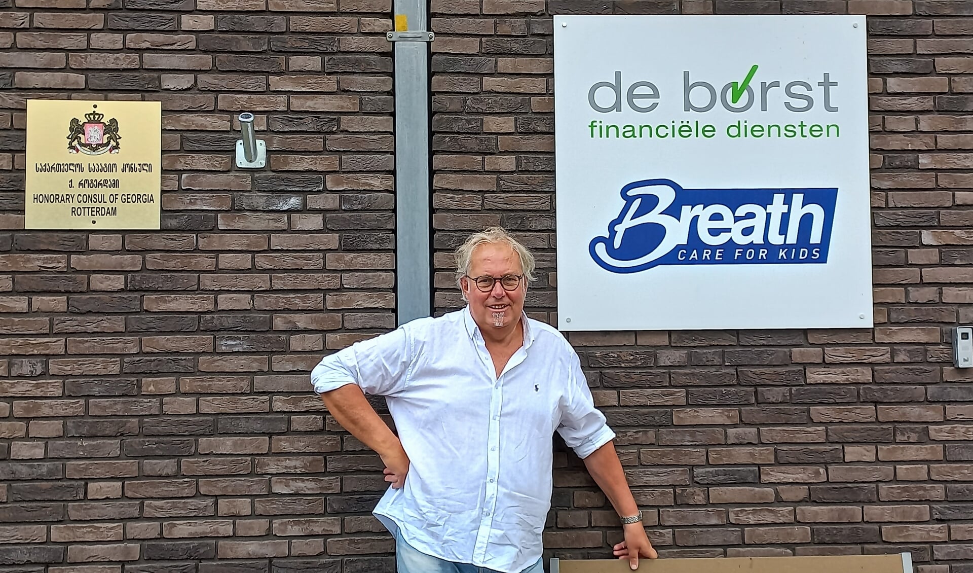 Nico de Borst: al jaren bevlogen actief met Stichting Breath.