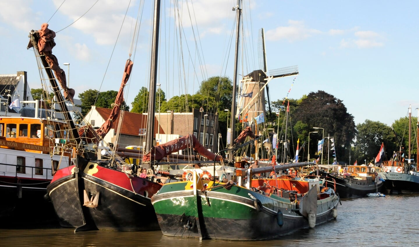 Schepen in de Museumhaven