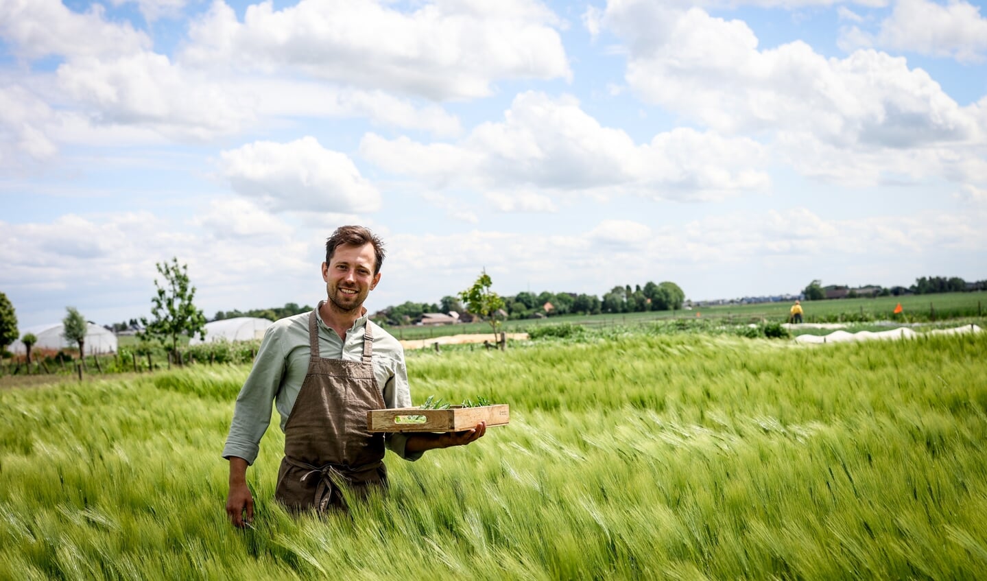 • Bijvoorbeeld groente en fruit voor het restaurant uit eigen moestuin.