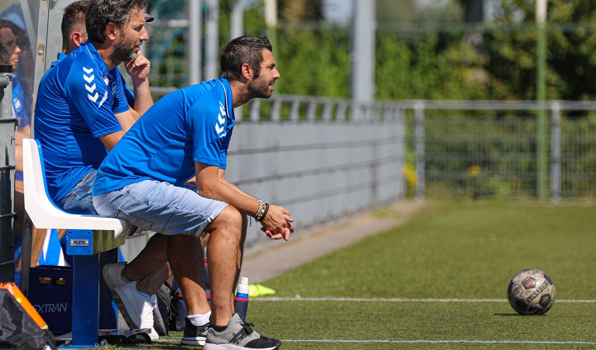 • Almkerk-trainer Vincent de Klerk.