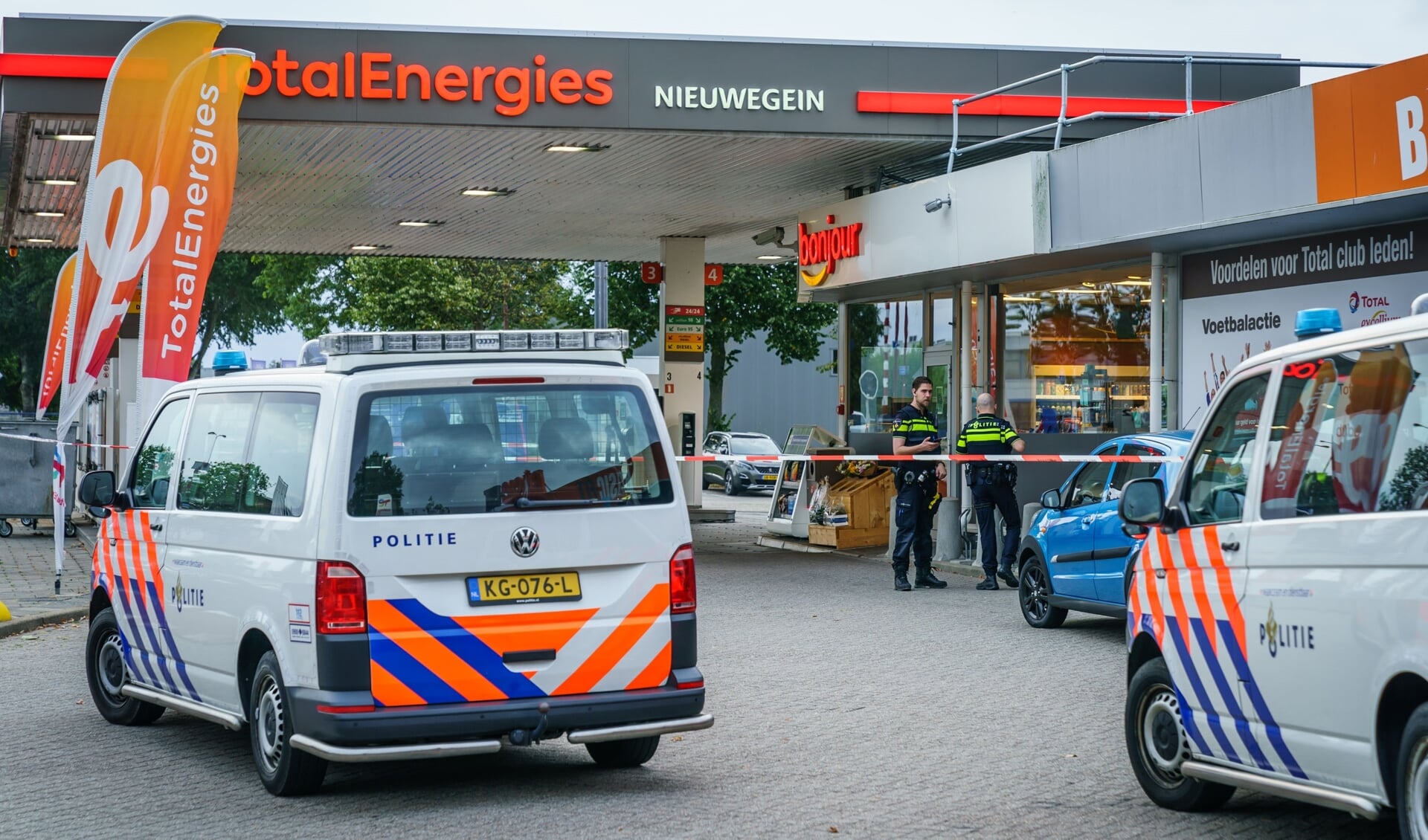 Overval op Total tankstation aan de Graaf Florisweg in Nieuwegein.