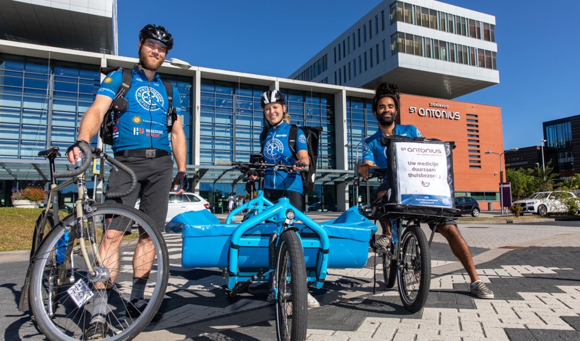 • Binnen de stad Utrecht gebeurt dat zelfs met fietskoeriers.