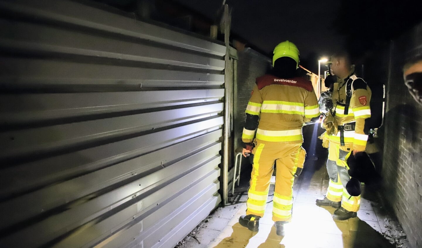 • De gealarmeerde brandweer deed een nacontrole.