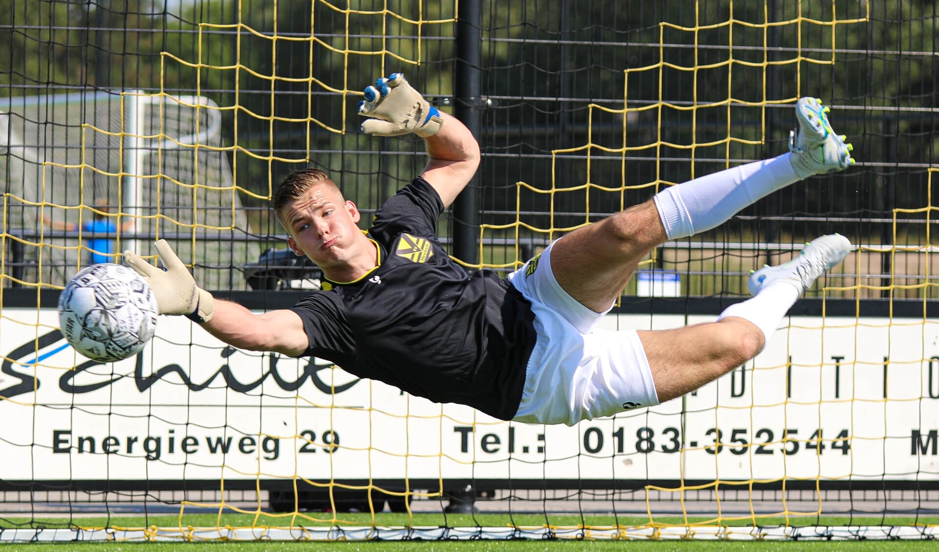 • SV Meerkerk-doelman Ruben Verzijl.