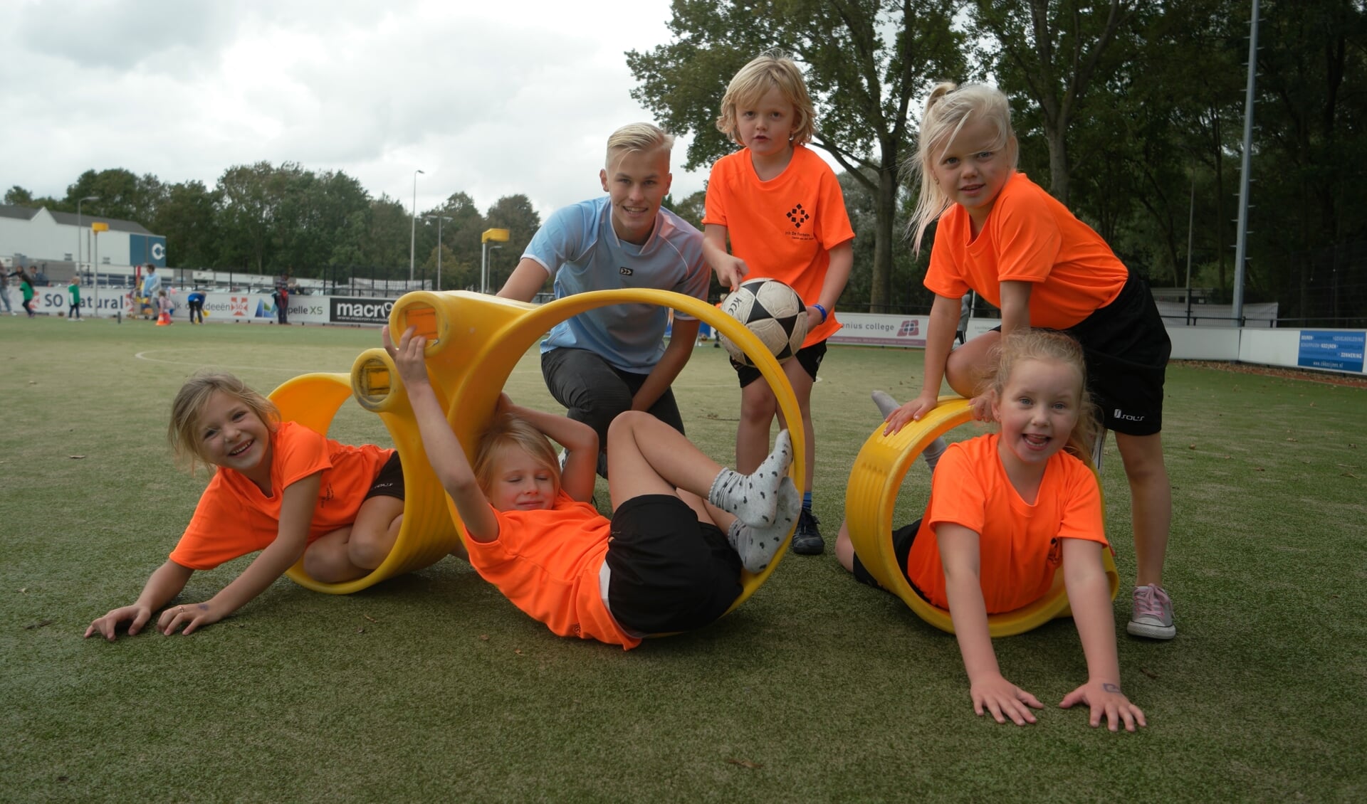 • Kinderen die eerder al deelnamen aan het schoolkorfbal.