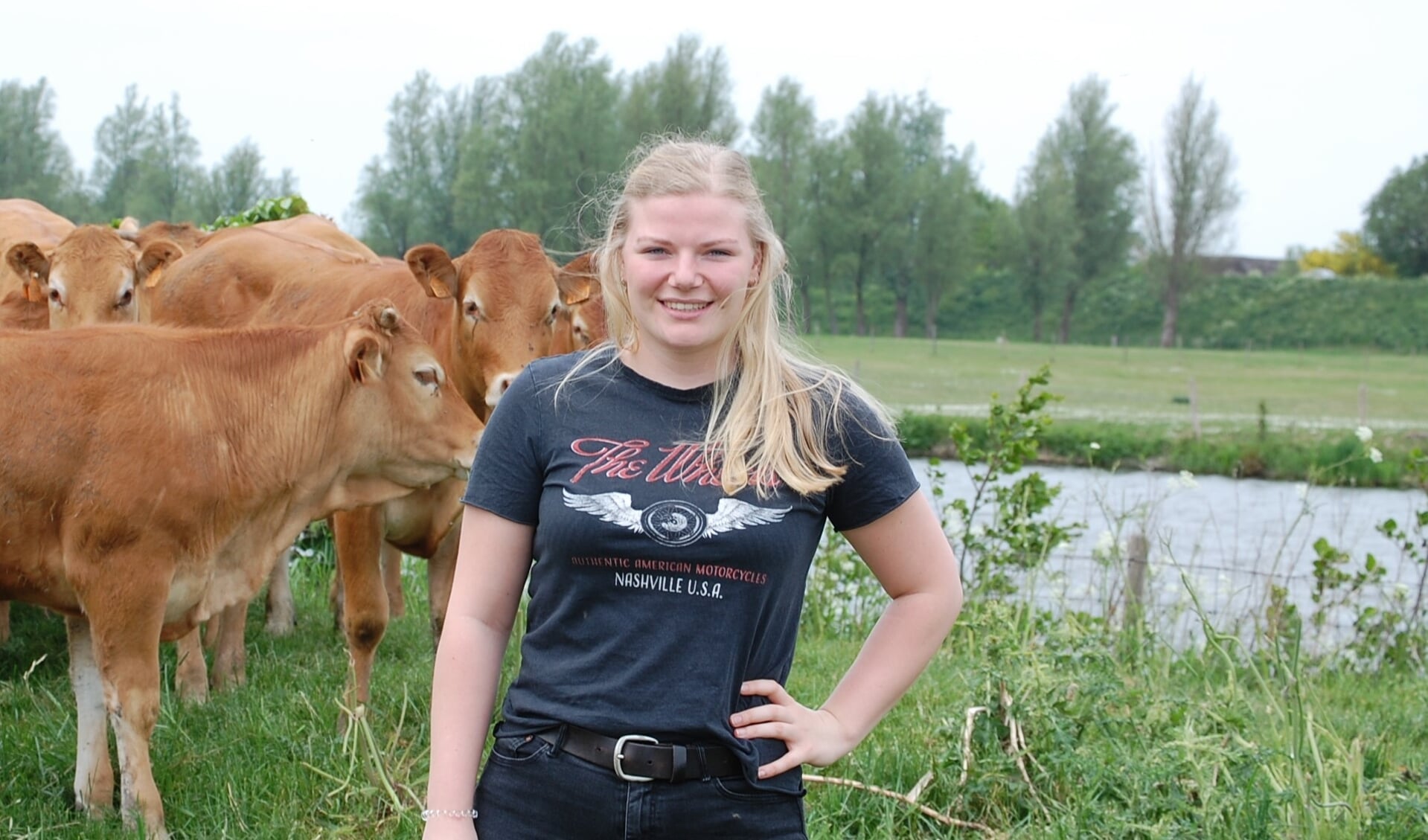 • Jonge ondernemer Jamie van Zandwijk.