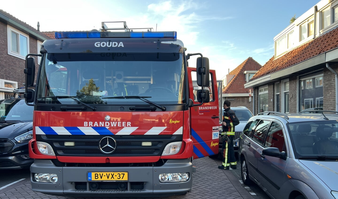 Een brandweer in de Tollenstraat