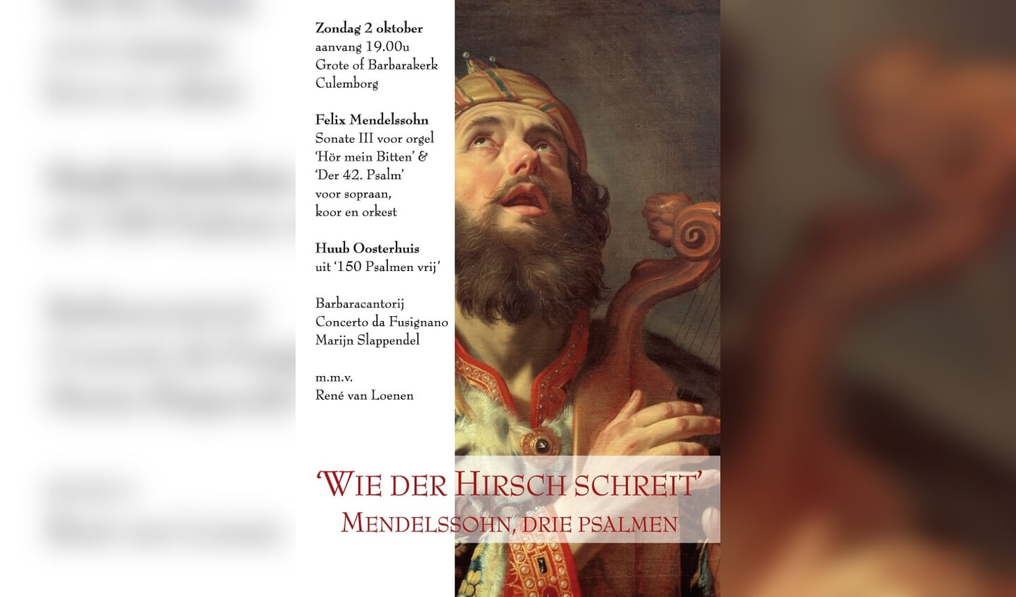 Mendelssohn Drie Psalmen 