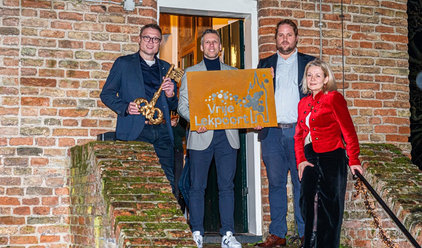 Officiële opening Vrije Lekpoort