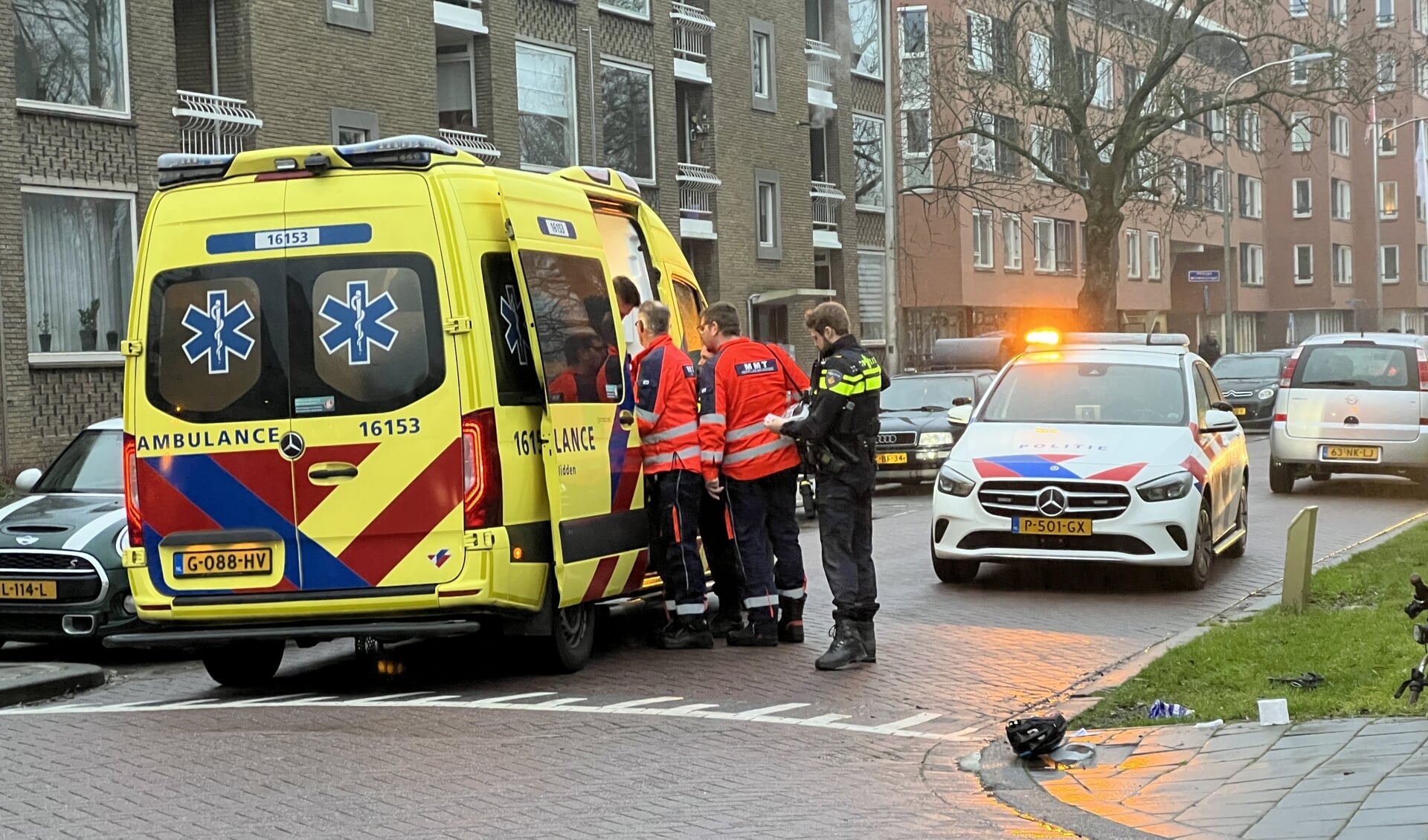 GOUDA - Donderdagmiddag heeft een ongeval plaatsgevonden aan de Willem de Zwijgersingel in Gouda. 