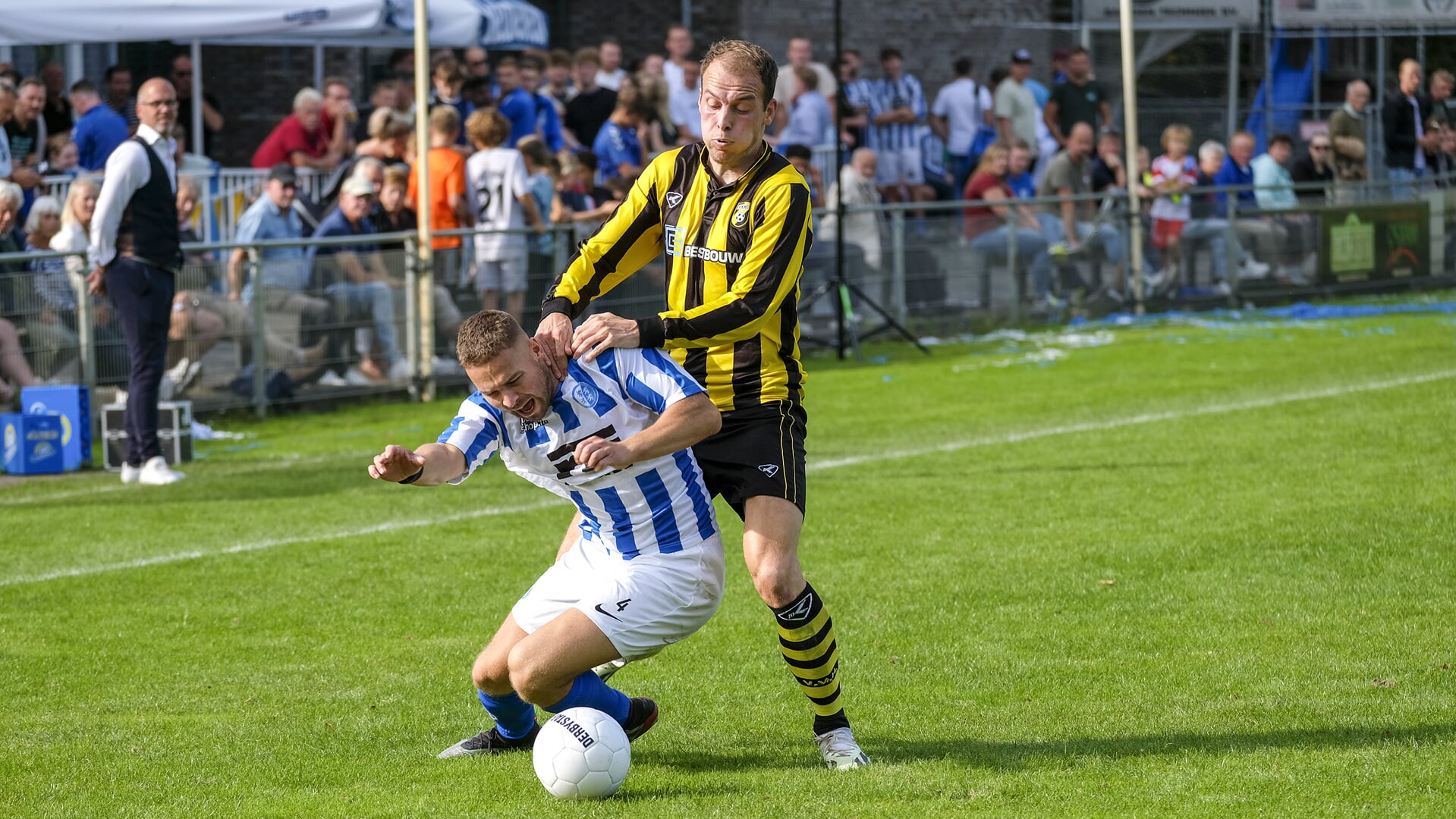 • Er kwam geen winnaar op het Schoonhovense sportpark Het Hofland.