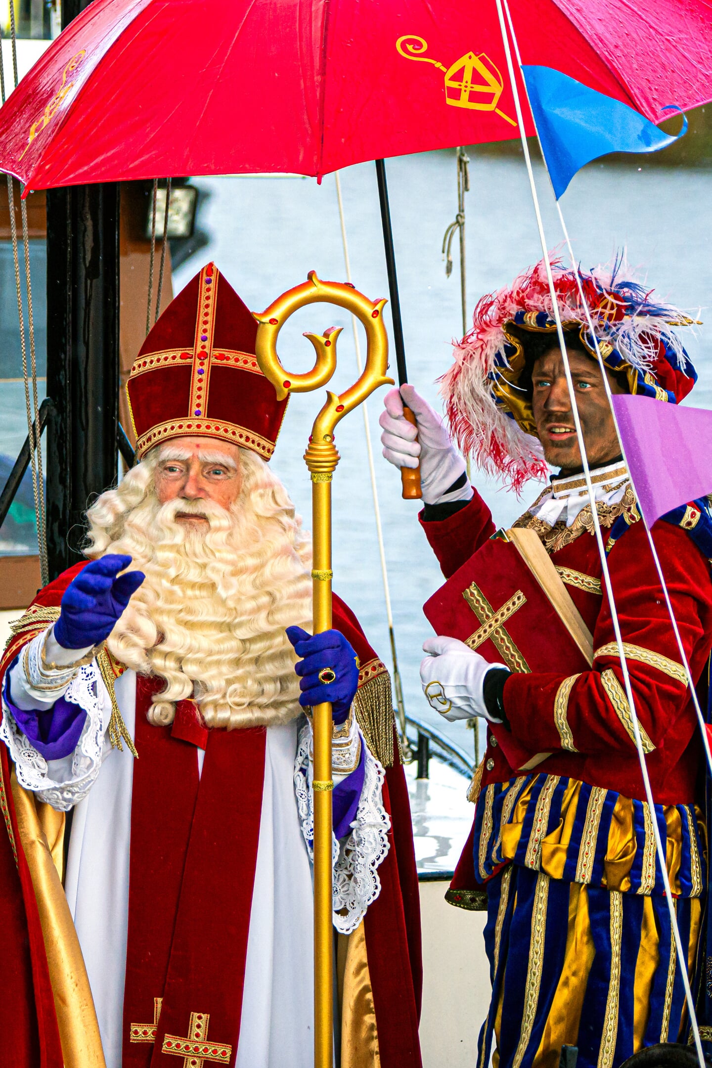 Aankomst Sinterklaas in Vianen